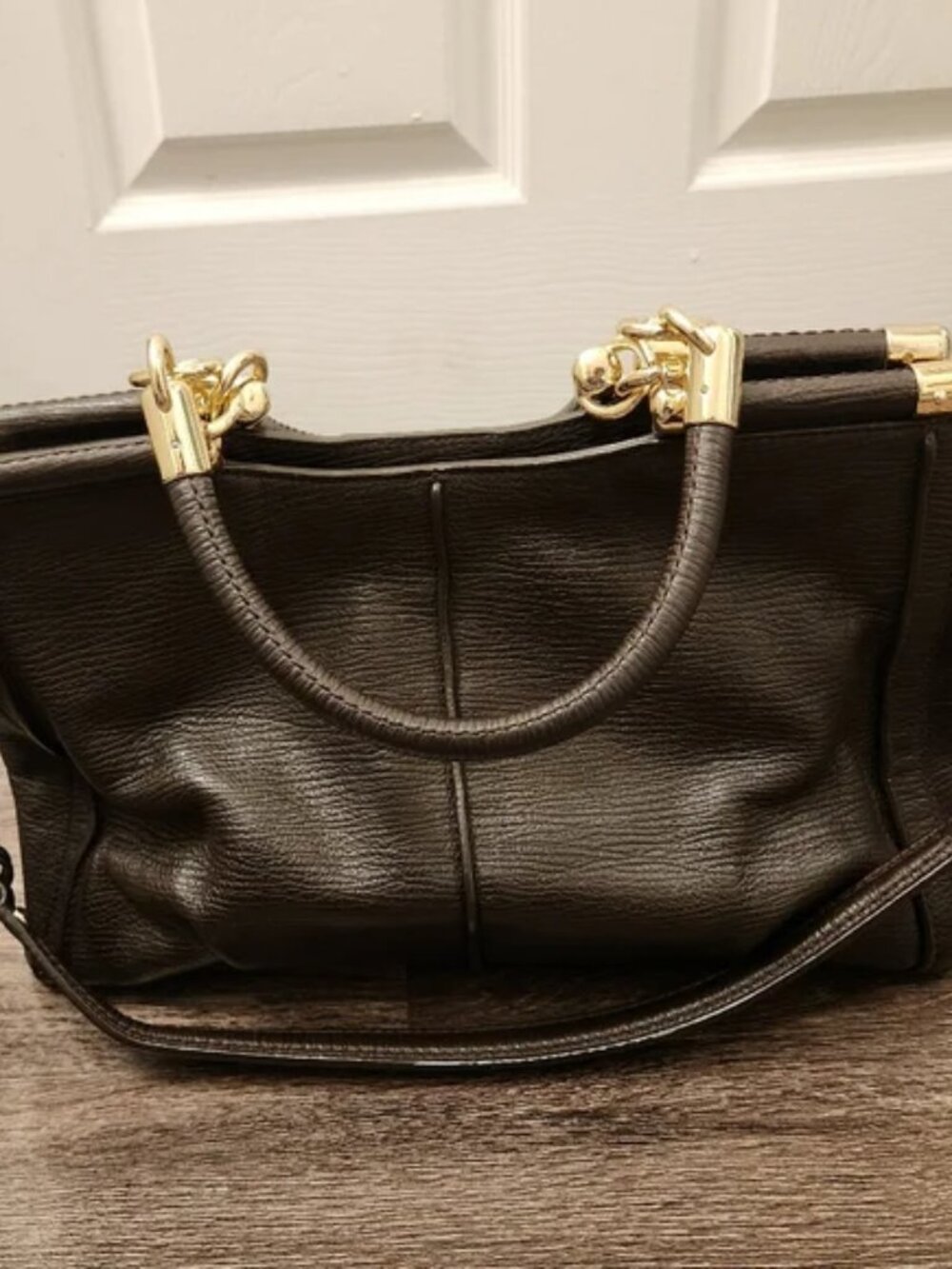 Coach Madison Pinnacle Carrie Satchel 21503 - Picture 3 of 8